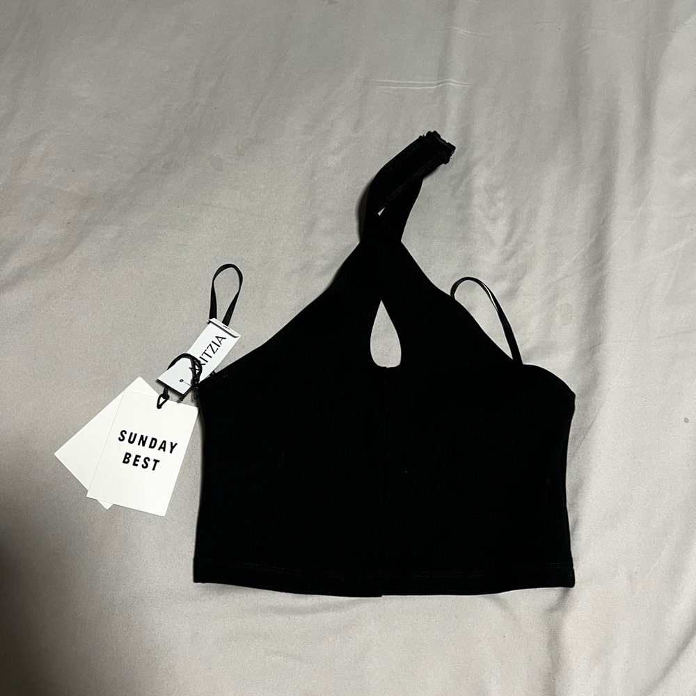 Aritzia Black “Amie” Top